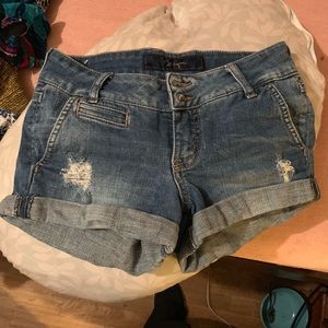 Jessica Simpson denim shorts